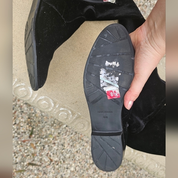 Mark Fisher Hulie velvet order the knee boots 8,5 - Picture 7 of 8